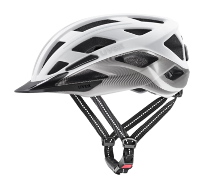 Fietshelm Uvex Unisex City I-Vo 2 White/Silver Matt