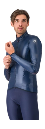 Fietsjack Castelli Men Aria Shell 2 Belgian Blue