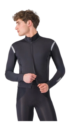 Fietsjack Castelli Men Perfetto RoS 3 Light Black/Silver Reflex