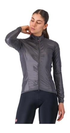 Fietsjack Castelli Women Aria Shell 2 Dark Gray