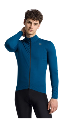 Fietsjack Sportful Men Fiandre Shift Teal Blue