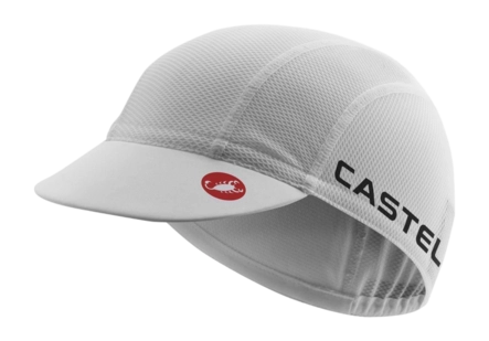 Fietspet Castelli Unisex A/C 3 White