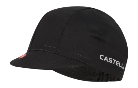 Fietspet Castelli Unisex Logo Black