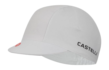 Fietspet Castelli Unisex Logo White