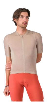 Fietsshirt Castelli Men Espresso 2 Jersey Clay