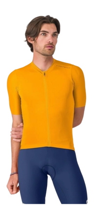 Fietsshirt Castelli Men Espresso 2 Jersey Vivid Orange