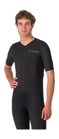 Fietsshirt Castelli Men Premio Evo Jersey Light Black/Black