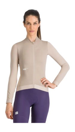 Fietsshirt Sportful Women SRK Jersey Long Sleeves Sand
