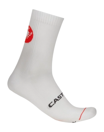 Fietssok Castelli Unisex Entrata 12 White