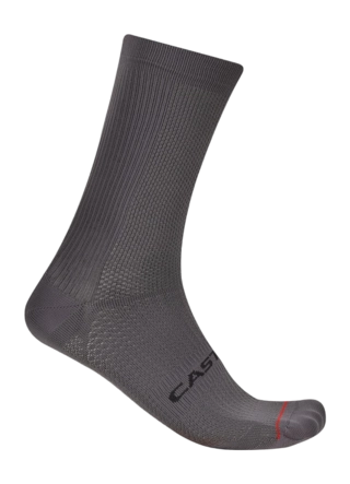 Fietssok Castelli Unisex Espresso 18 Smoky Gray