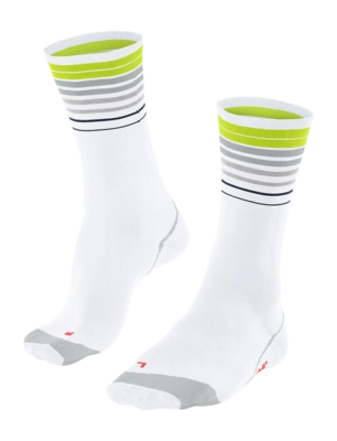 Fietssokken Falke Unisex BC Impulse White
