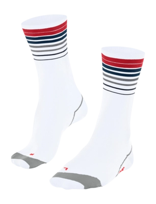 Fietssokken Falke Unisex BC Impulse White Red