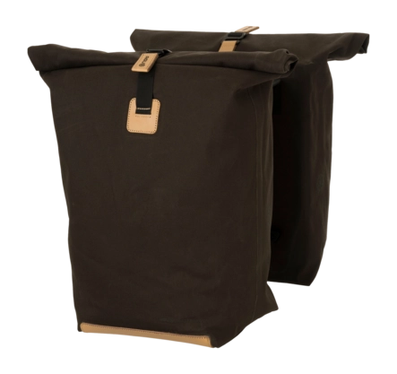 Fietstas AGU Convoy Clean Double Urban Coffee Milk