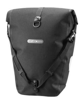 Fietstas Ortlieb Back Roller High Visibility QL3.1 20L Black Reflective