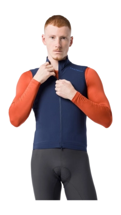 Fietsvest Castelli Men Espresso 2 Belgian Blue