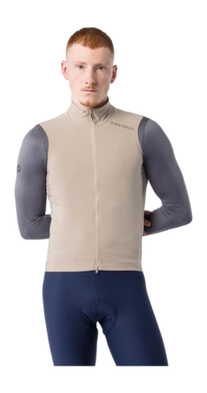 Fietsvest Castelli Men Espresso 2 Clay