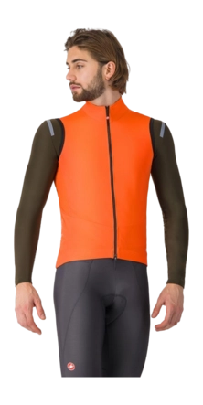 Fietsvest Castelli Men Perfetto Air Brilliant Orange