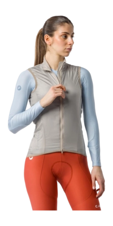 Fietsvest Castelli Women Aria 2 Clay