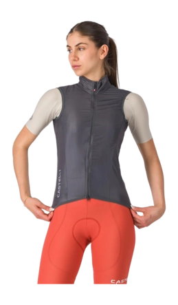 Fietsvest Castelli Women Aria 2 Dark Gray