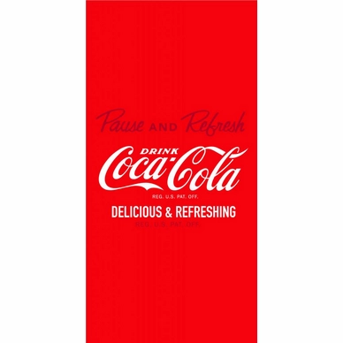 Strandtuch Coca Cola Velours Enjoy