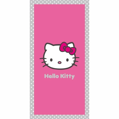 Strandtuch Hello Kitty Velours Salsa