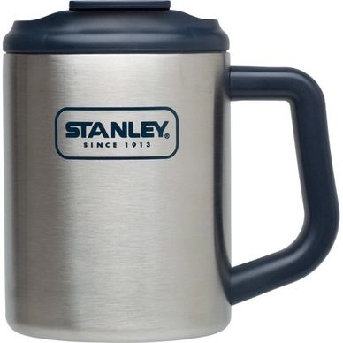 Thermosbeker Stanley Camp Mug Adventure Navy 0.47 Liter