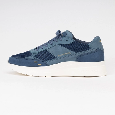 Baskets Filling Pieces Homme Jet Runner Mesh Blue