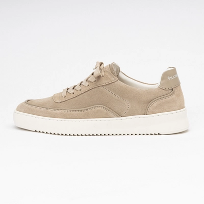 Trainers Filling Pieces Men Mondo Suede Lux Beige Sneaker District COM