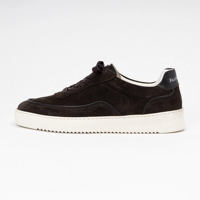 Sneaker Filling Pieces Mondo Suede Lux Herren Dark Brown