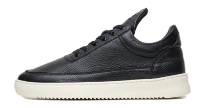 Sneaker Filling Pieces Low Top Grain Herren Black