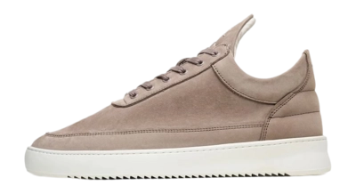 Sneaker Filling Pieces Low Top Nubuck Herren Rock