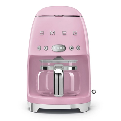 Filterkoffiemachine Smeg DCF02PKEU 50's Style Roze