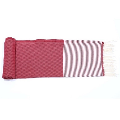 Call It Fouta Nid Abeille Fines Ruby Red