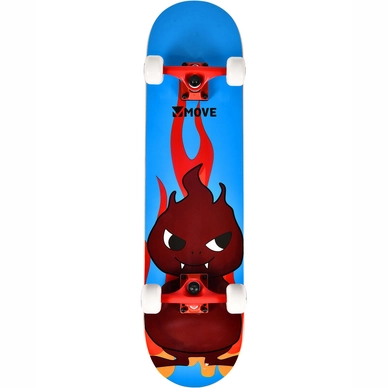 Skateboard Move 31 Pouces Fire Blue