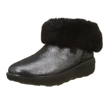 Stiefelette FitFlop Mukluk Shorty 2 Shimmer Suede