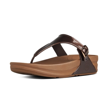 Tongs Femmes FitFlop SuperJelly Bronze