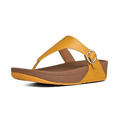 Tongs Femmes FitFlop The Skinny™ Cuir Tournesol