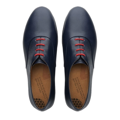 Sneaker FitFlop F-Pop™ Oxford Leather Supernavy
