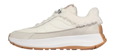 Sneaker FitFlop F-Mode Flow Shearling Mix Sneakers Damen Cream Mix