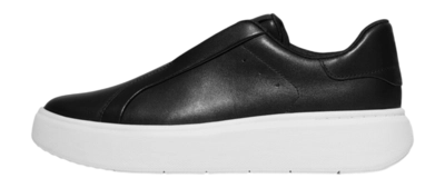 FitFlop Women RTG Leather Laceless Sneakers Black