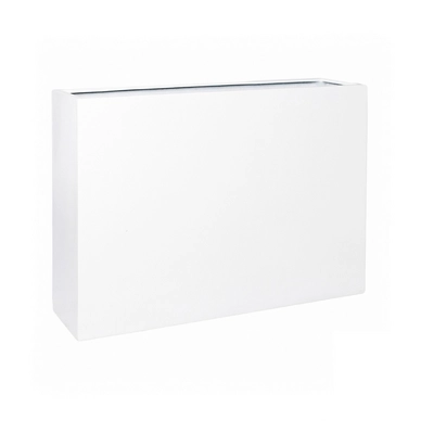 Bloempot Pottery Pots Essential Jort Slim L Glossy White 124 x 33,5 x 90 cm