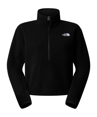 Fleece Vest The North Face Women Glacier 1/2 Zip Short Jacket TNF Black