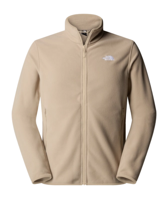 Fleecejas The North Face Men Glacier Fleece Jacket Mushroom Grey