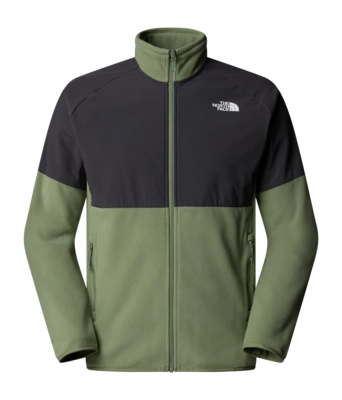 Fleecejas The North Face Men Glacier Heavyweight Full Zip Bark Mist/Asphalt Grey