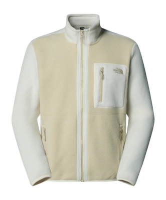 Fleece Jacket The North Face Men Yumiori Full Zip Gravel / White Dune / Gravel