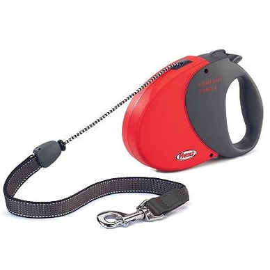 Riem Flexi Comfort Long Rood