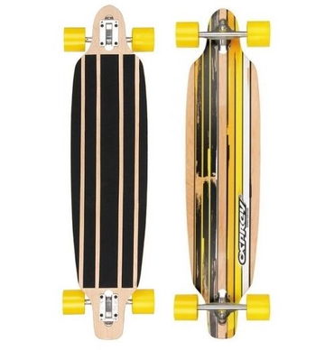 Longboard Osprey 39'' Flint Black Yellow Twin
