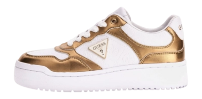 Sneaker Guess Miram6 Damen White / Bronze