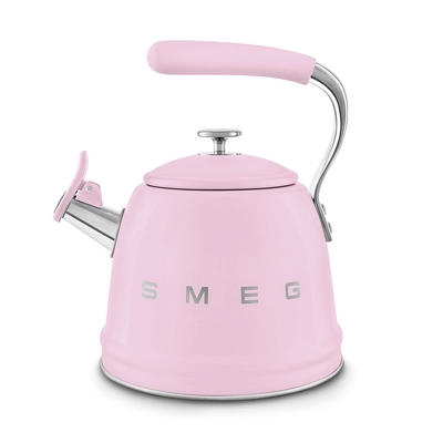 Fluitketel Smeg WKF01PK 50's Style Roze