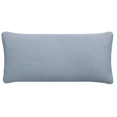 Sierkussen Marc O'Polo Fine Knitted Silver Blue (30 x 60 cm)